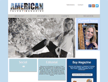 Tablet Screenshot of americantalentmag.com
